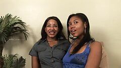 Copines noires: Rose et Kendra Lee
