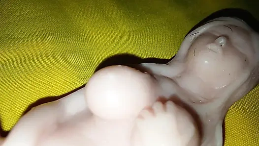 4k'da gerçekçi silikon seks oyuncağı bakış açısı - solo bebek deneyimi