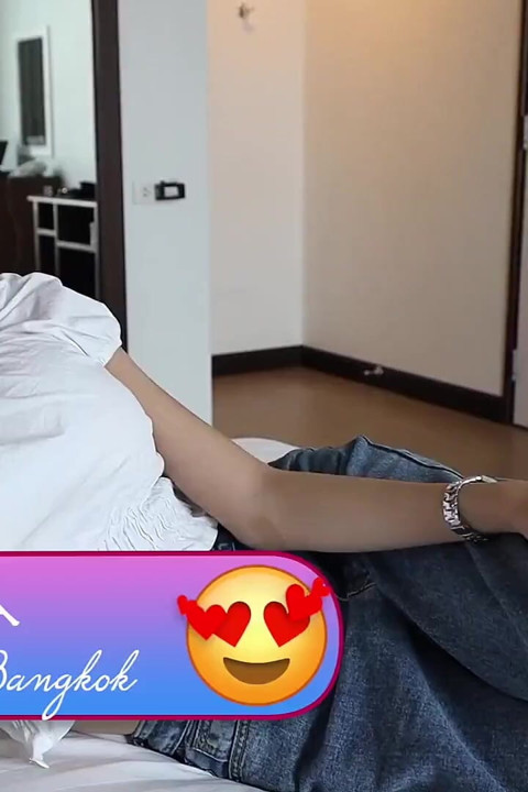 HelloLadyBoy big titty quiet Thai Ladyboy cums hard