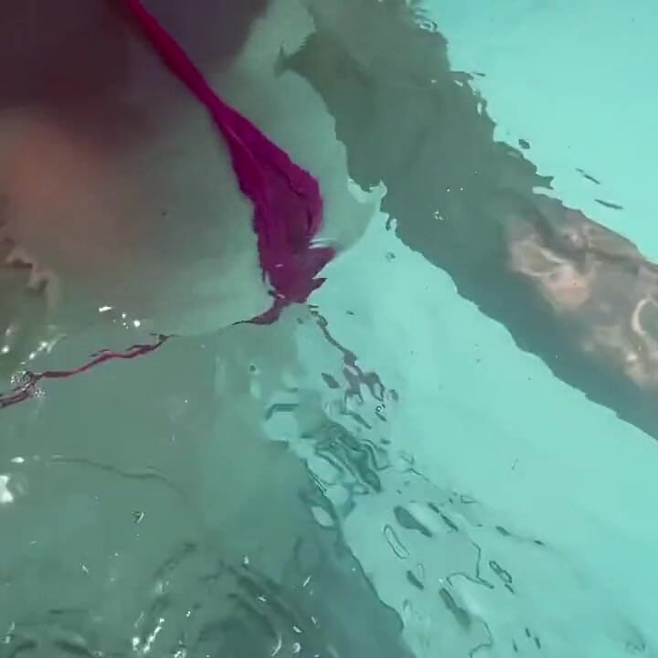 Artemisia Love Showing Her Perfect Tits in a Micro Bikini Underwater