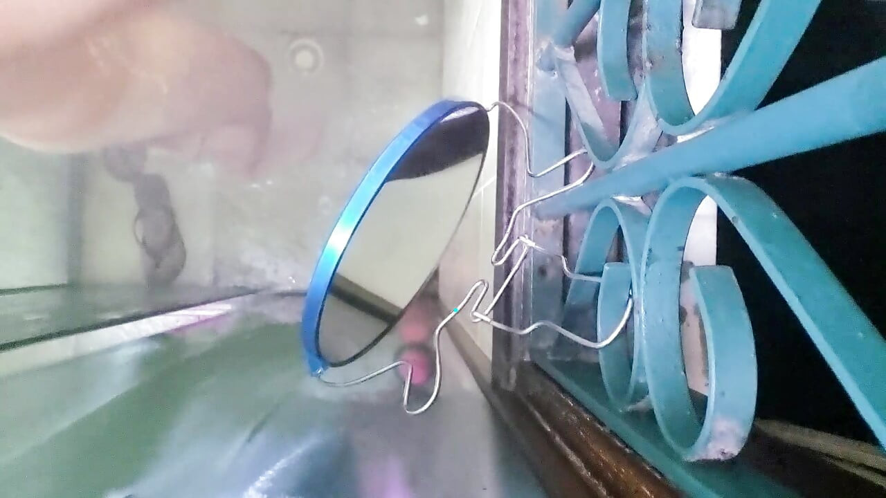 Furry is caught cumming in the company bathroom, smeared the floor with cum!