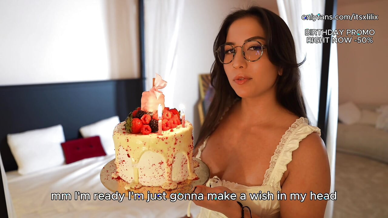 BIRTHDAY PUSSY MASTURBATION JOI - CUM INSIDE ME AS MY GIFT