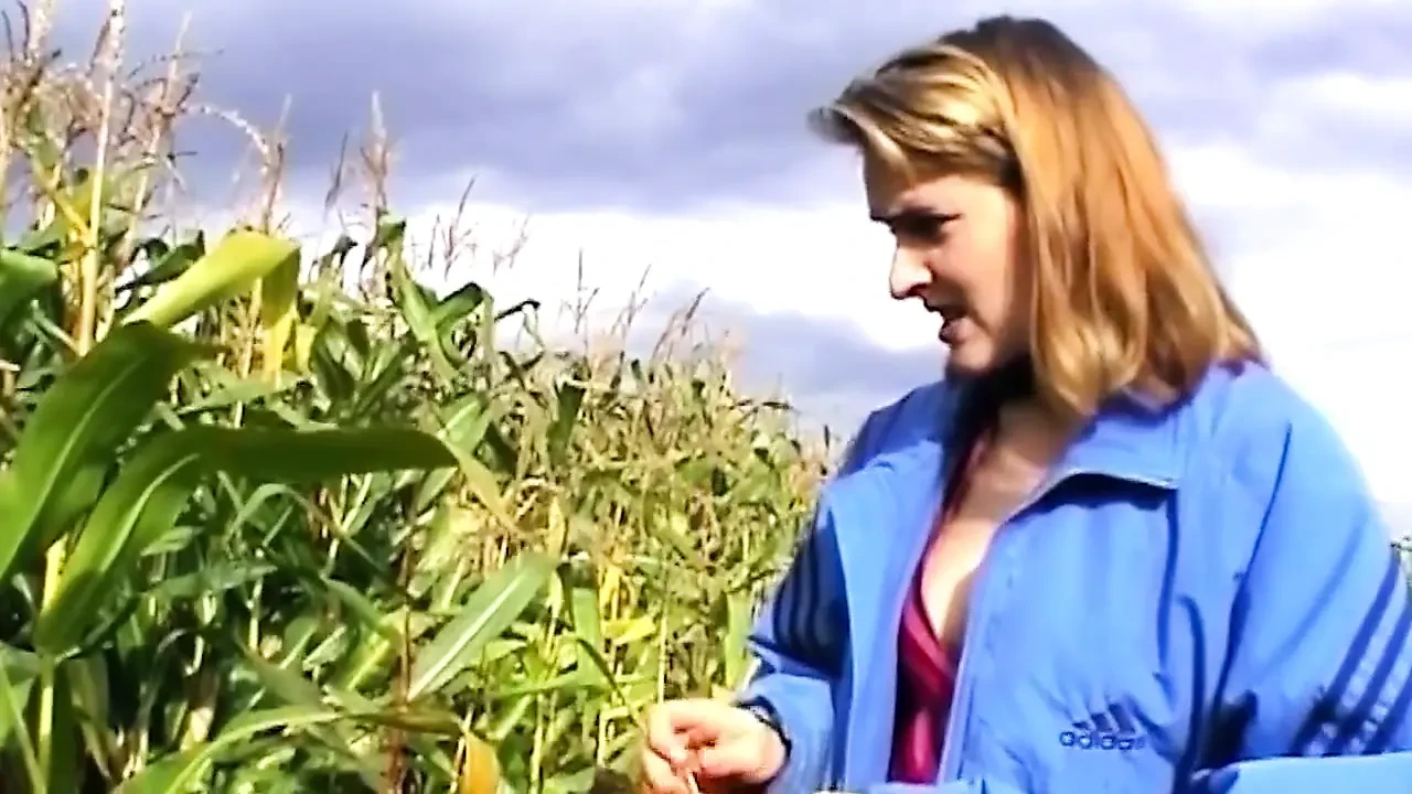 Massive Corn Cob Stretching Gaping Pussy Wide Open Outdoors
