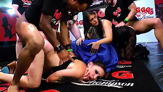 Ggg john thompson - gangbang liar sperma luder katty core bonita de sax