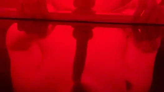 Tante semok kulit putih lagi asik nyepong kontol pakai dildo sampai dicrot di dalam - pov