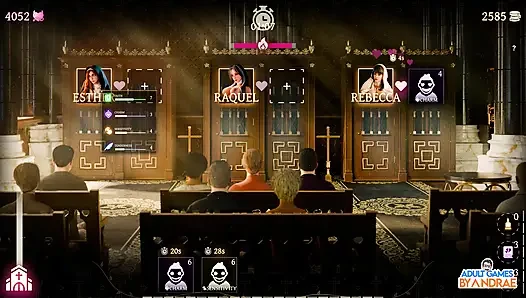 Sisters in Sin Gameplay Part 11 - Rebecca Confronts Lust in the Garden