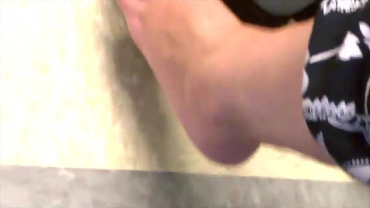 Gina teasing with her sexy feet.