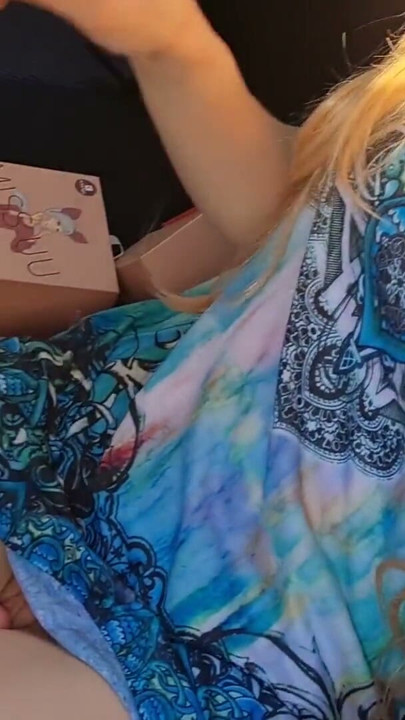 StepSister Decided to Try Her Sex Gift right in the Parking Lot | Clip 3