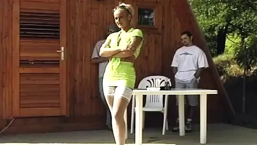 Blonde Amateur Sucks Cock and Gets Pounded Hard