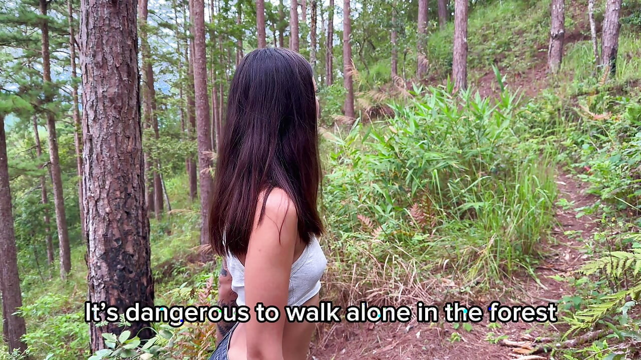 Real Sex in a Public Forest with a Stranger.