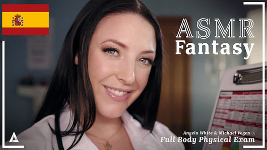 Asmr fantasy - exame físico de corpo inteiro com milf médica Angela White! legendas em espanhol - pov