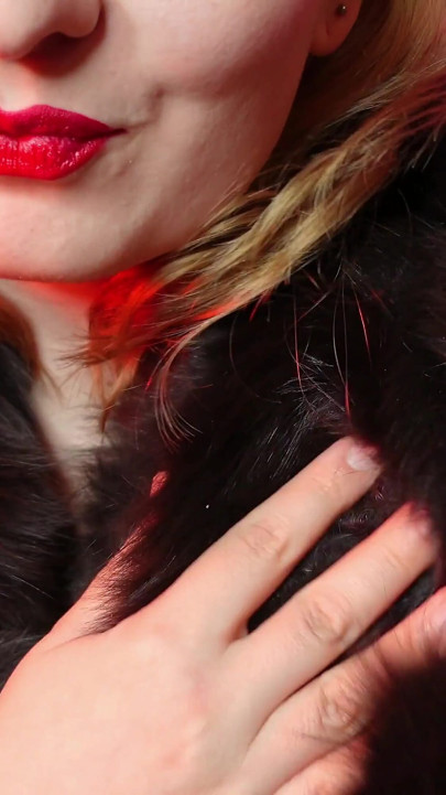ASMR fur fetish - fur sounds