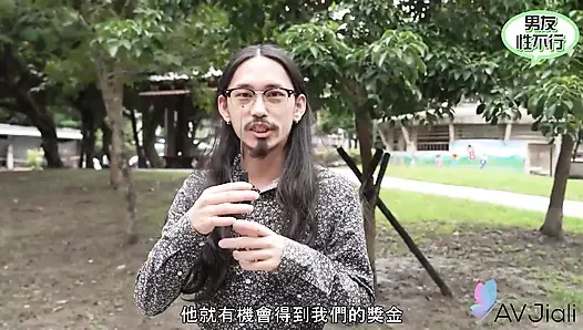 Cuckold Challenge for 100,000 Yuan Prize with Slutty Girlfriend Bad Bad