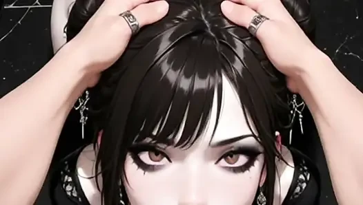 Hentai anime - ich gebe dem arsch meines nachbarn, weil ich heiß und ekstatisch bin
