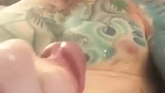 Düz dövme sağladım sadece senin için sözlü ve inilti