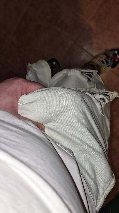 Moans and semen in an underground store warehouse. Day two.