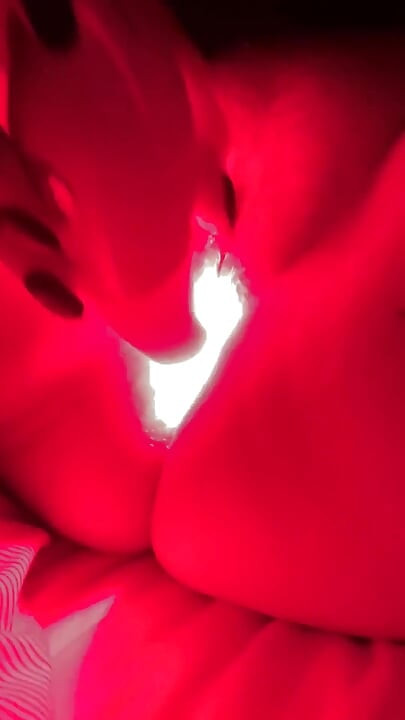 Red Light Dildo Play