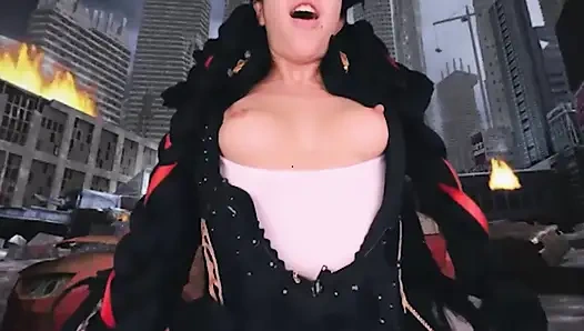 VRCosplayX Время быть шаловливым с Alex Coal как Bayonetta, часть 1