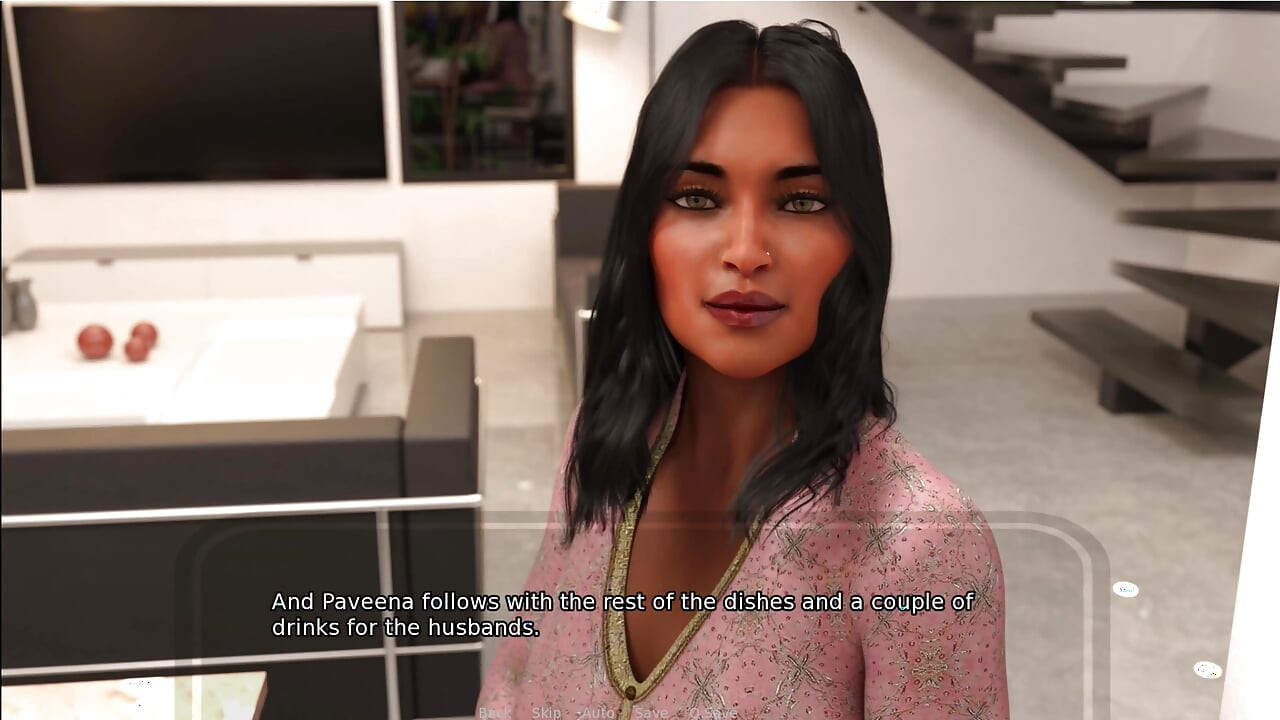 Grandmas House 129 Ive Went Over to Paveena and Priya and Fucked Them on the Dining Table