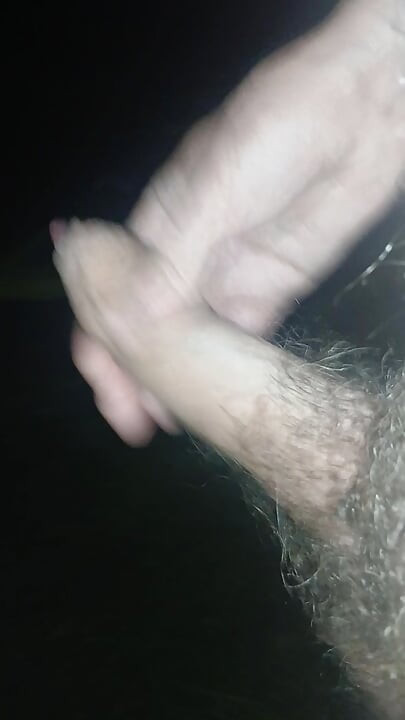 Hot night wank in the woods. What would you do if you came across me?