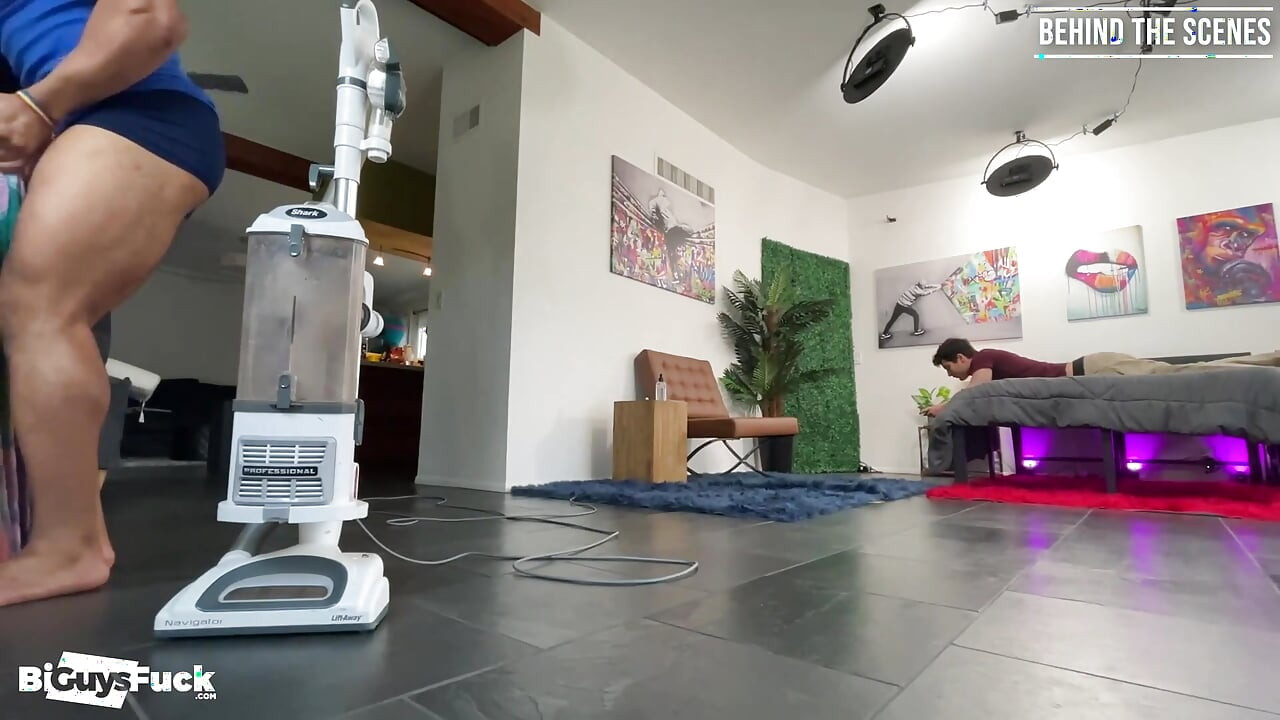 Bakom kulisserna bi sexuell shoot