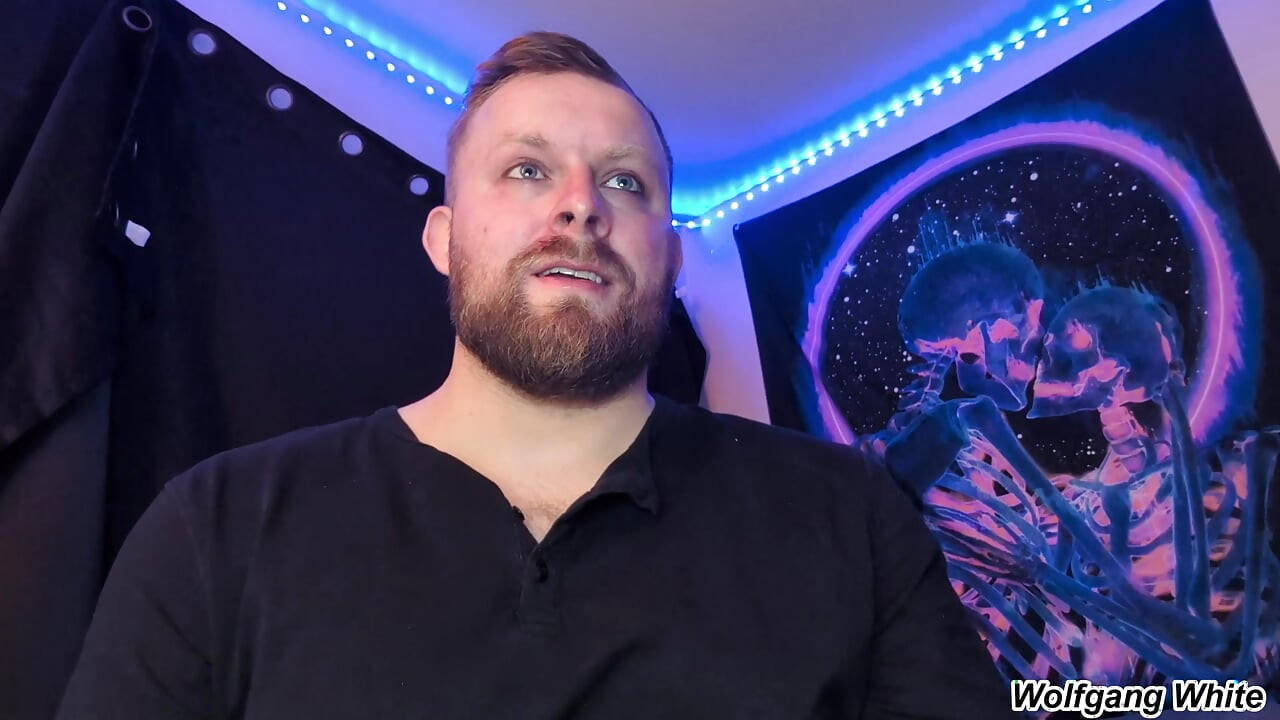 Your Straight Roommate Catches You Jerking Off, Cums On Your Boxers - Wolfgang White POV Roleplay With Cum Play