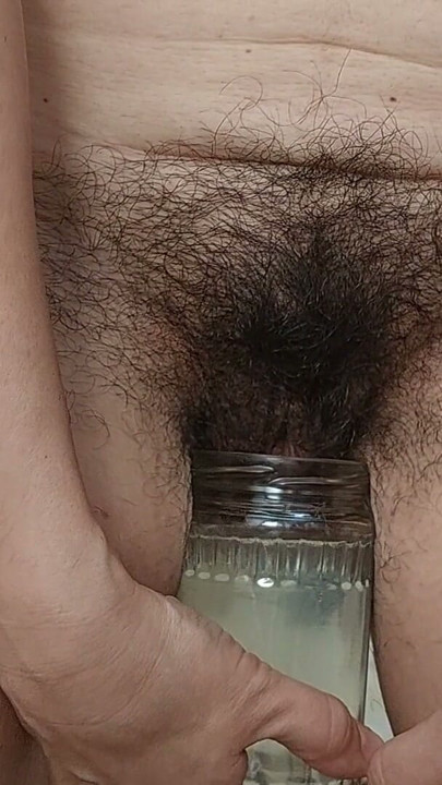 Amateur wife trying on clothes. Hairy pussy, sexy brunette, big ass, sexy clothes, panties, socks, shorts, tights | Clip 1
