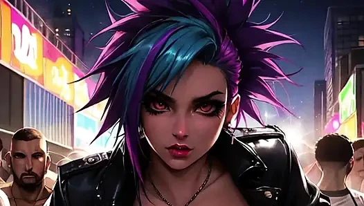 Vollbusige schlampen werden in der Mosh Pit geleckt und gefickt