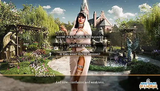 Sisters in Sin Gameplay Part 11 - Rebecca Confronts Lust in the Garden