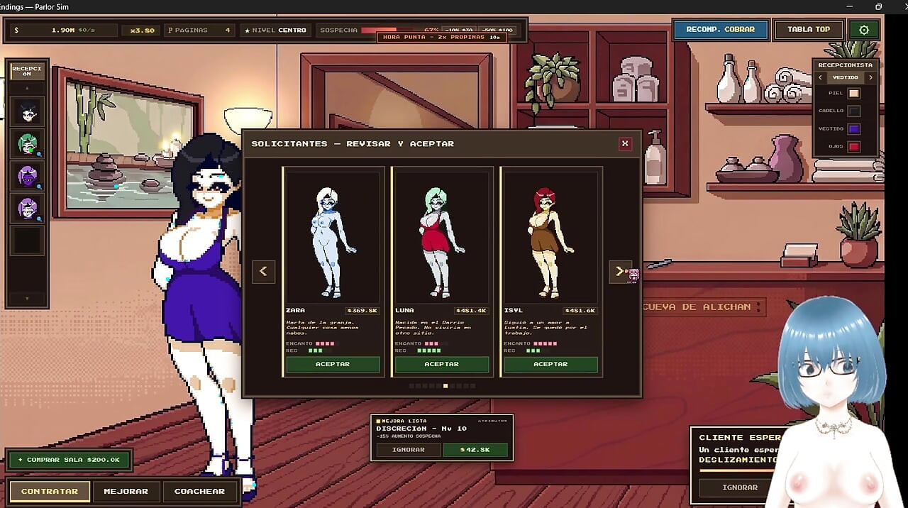 Happy Endings Demo Vtuber Gameplay 3