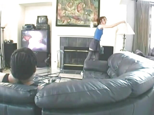 Muscular hunk pounds her tight teen pussy