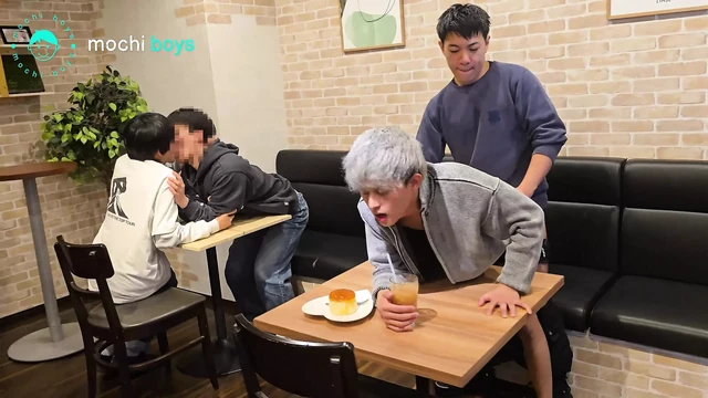 Sex in Public Japanese Cafe