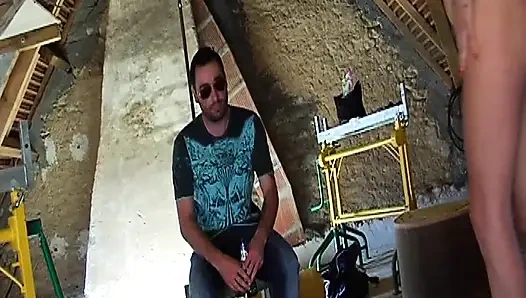 Inked French Slut Got Fucked in Outdoor Show