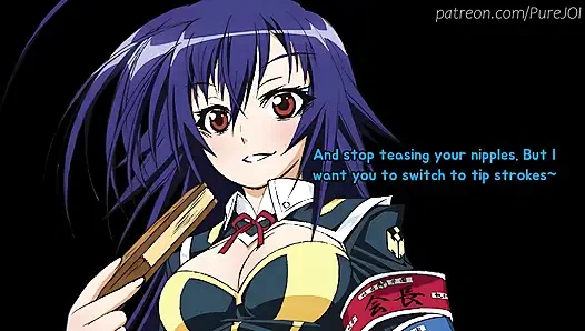 You asked Medaka Box to tease your filthy nipples, pervert! (JOI)