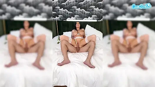 Tante semok romi rain dientot dan dicrot di muka di hari pernikahannya