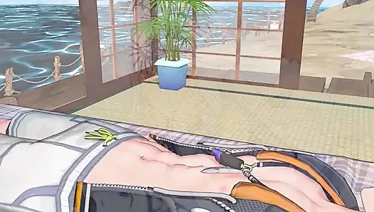 Zenless Zone Zero - Vivian’s Secret Beach Sex with Wise Seductive Moans - 3D NSFW Animation