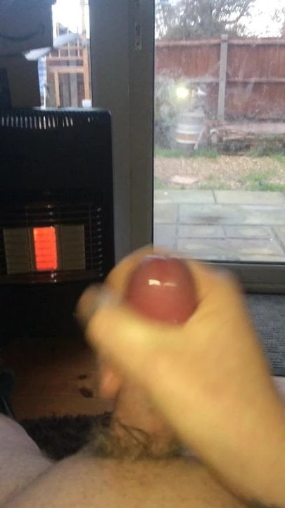 Lubed up cum shot