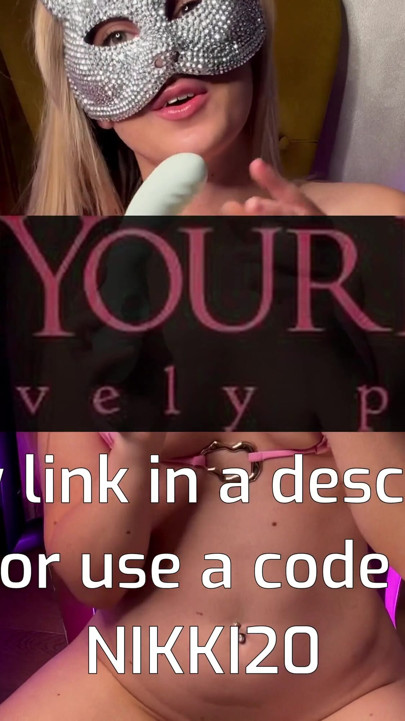 Horny Blonde Use her New Vibrator and Cums Nonstop | Clip 3