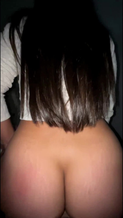 Blowjob and riding Netflix and relaxing in a hotel room with creampie orgasm cumshot | Clip 1