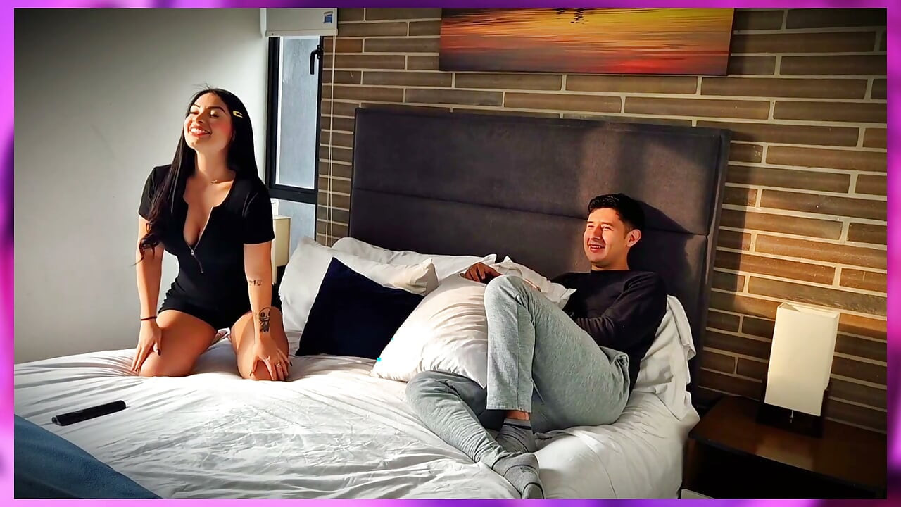 My Stepbrother's Girlfriend Wants Me To Fuck Her While He's Not Home - Tommy Santox