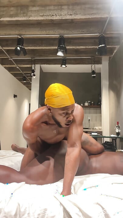 Big Black Older Man Fucking Younger Black