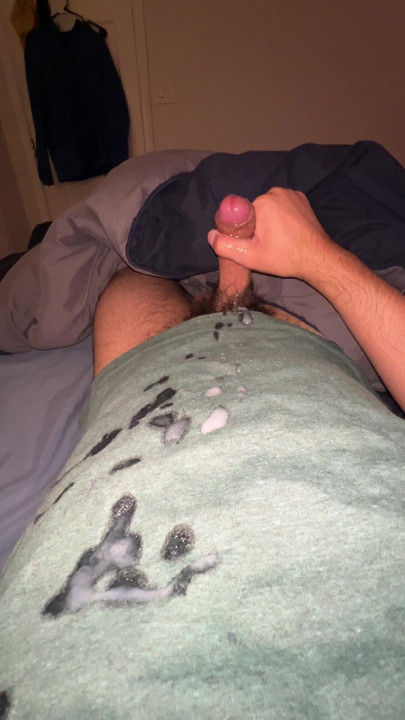 Blowing a HUGE LOAD from my Cock