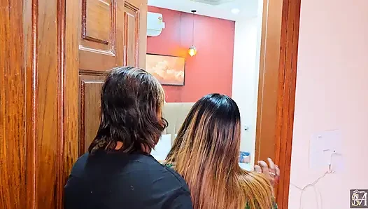 Indian StepFather StepMother Stepson With Girlfriend Making Hardcore Love Sex and Fucking Foursome Video