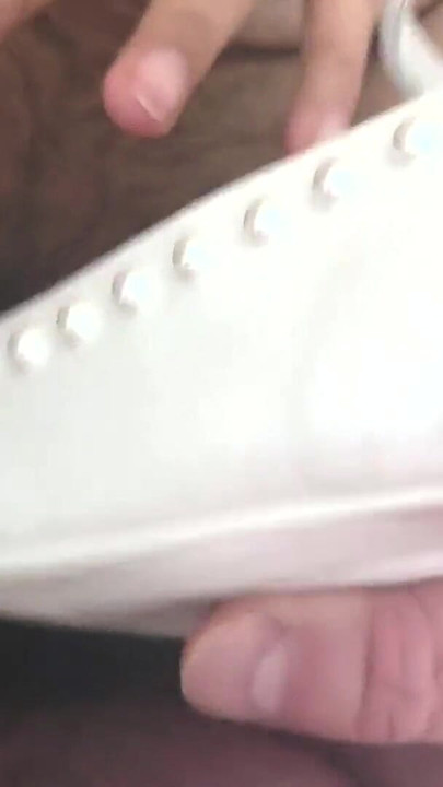 White Graceland communion flats, size 35, seeking new pleasrues... | Clip 1