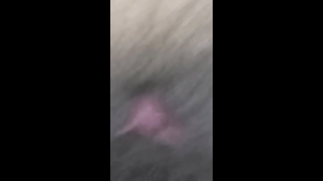 Playing with pussy and Cum in close up fuck