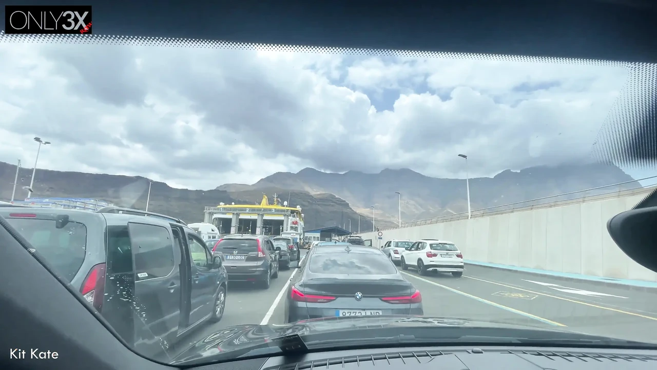 Merry Ferry在车里自慰