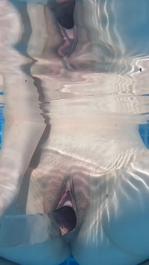 Underwater Dildo and Cream | Clip 1