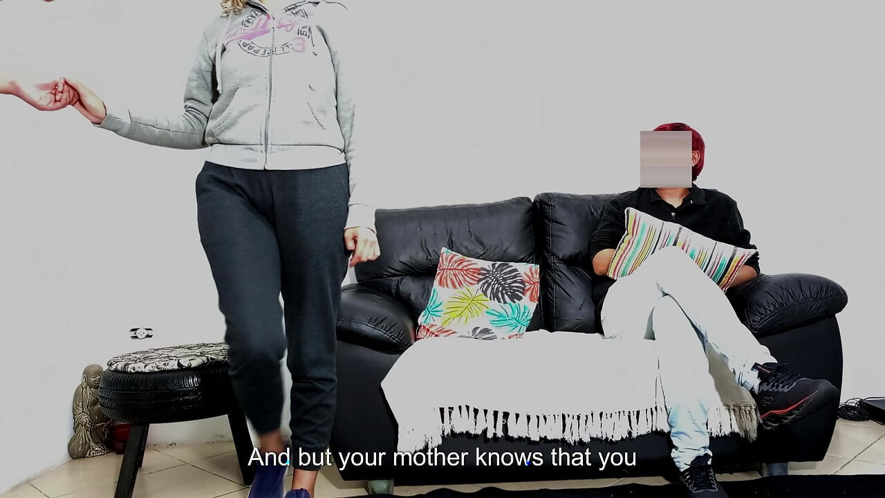 Stepfather fucks his daughter-in-law in front of him.