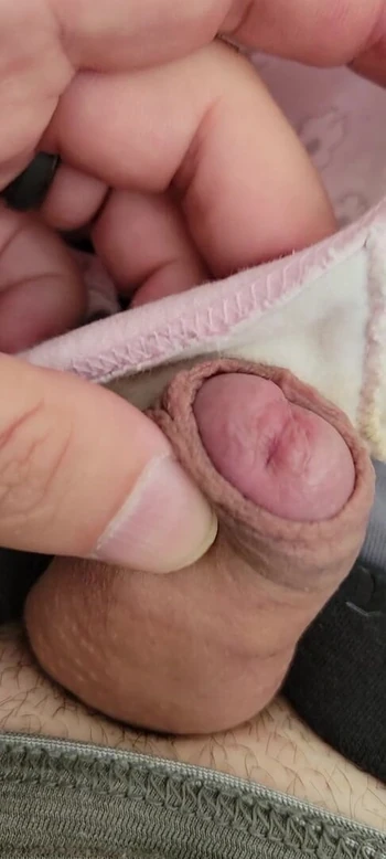 Sneaky video with my sister in law's dirty panties