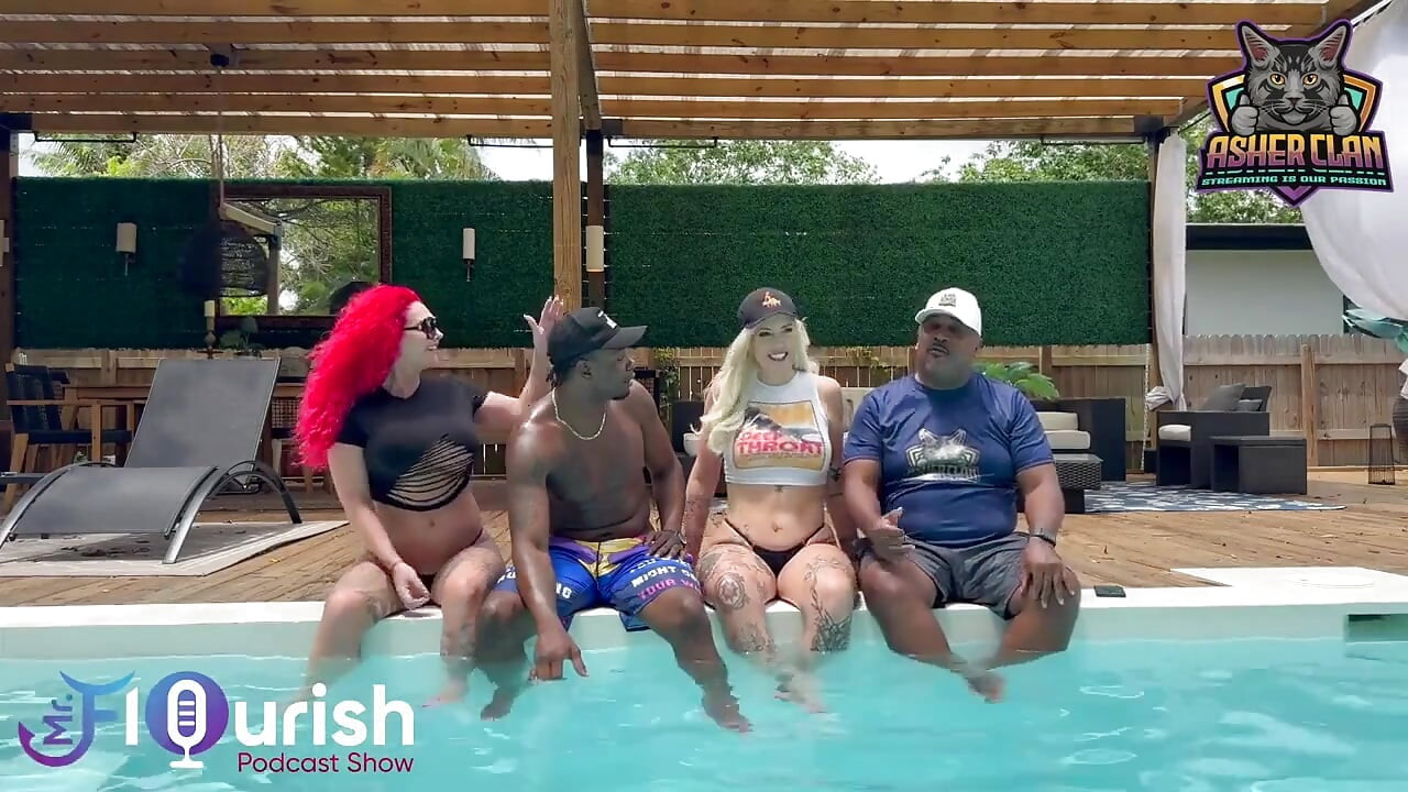 Mrflourish Podcast with Guest Roxi Keogh, Gigi Patsy and Datjguy in Florida